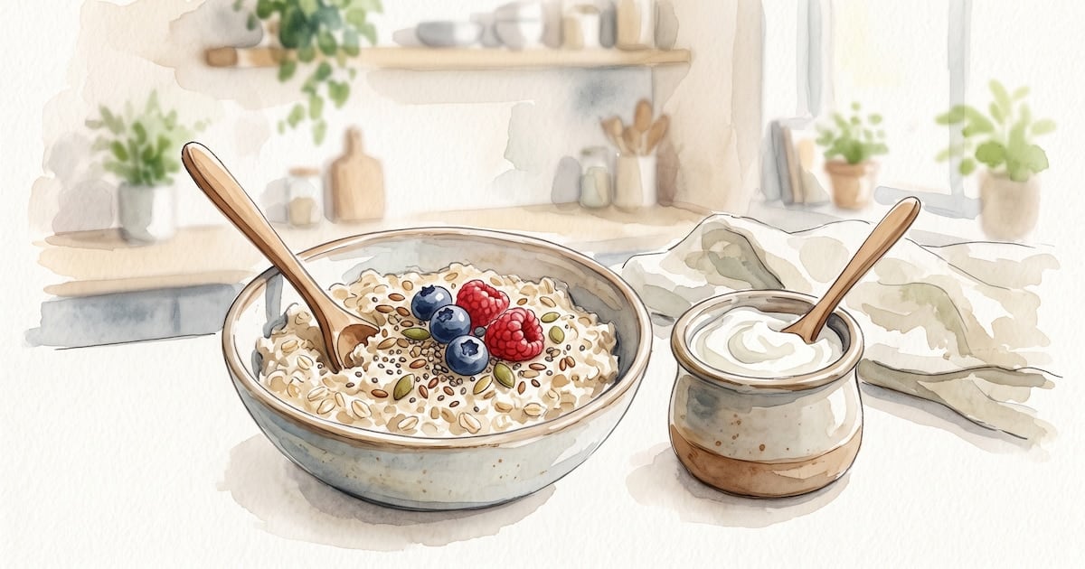 Avena, yogur griego y esa conversación silenciosa que todos tenemos con el baño