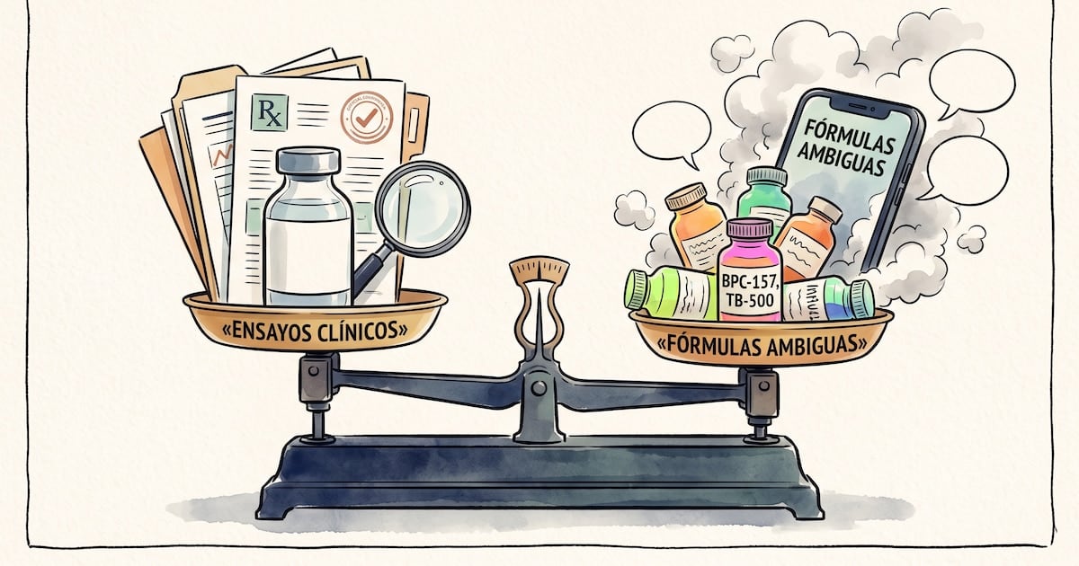 Péptidos bajo la lupa: por qué llamarse igual no significa ofrecer lo mismo