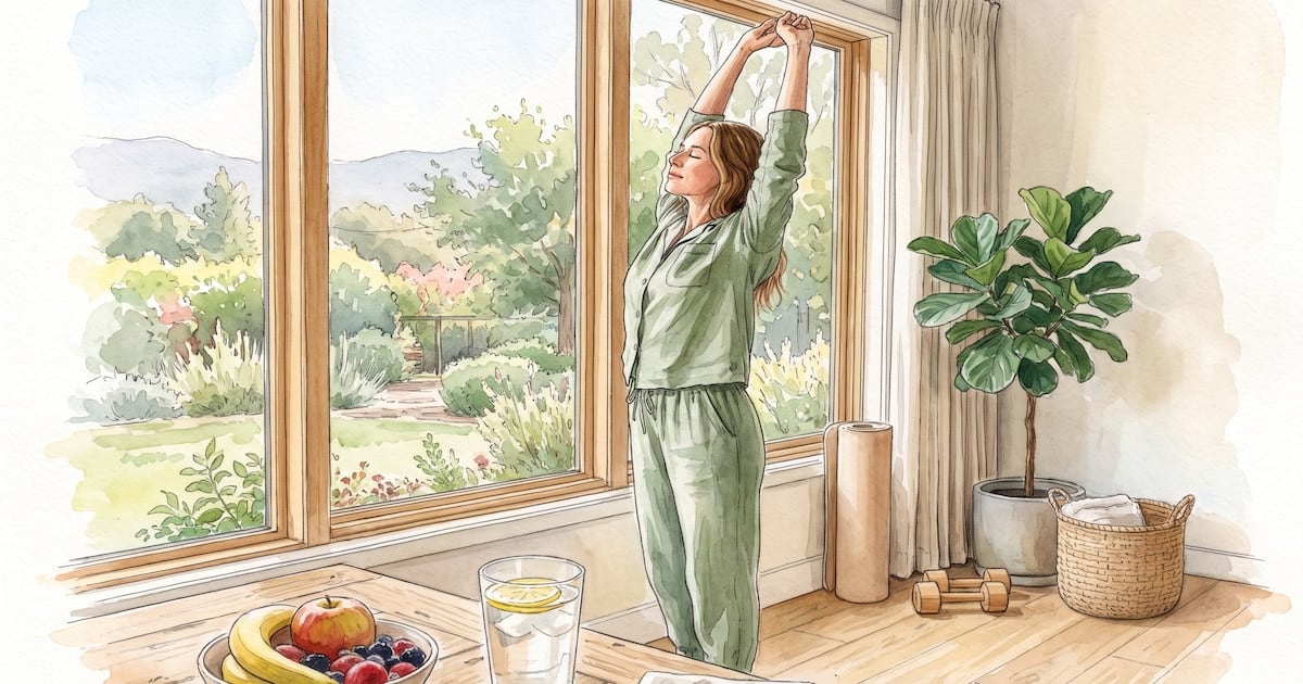 La salud se empieza a cuidar antes de que suene el despertador: sueño, fibra y movimiento como trío inseparable