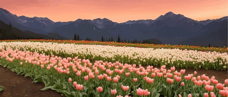 Trevelin se viste de tulipanes: la temporada 2026 que ya tiene fecha y precio