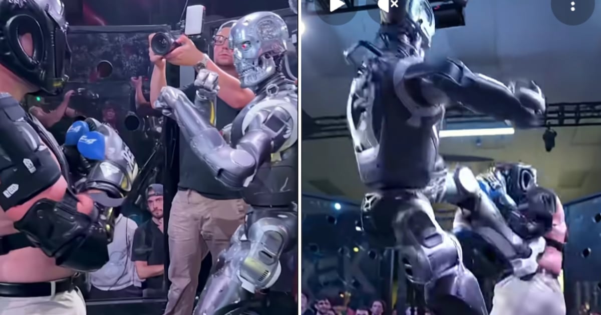 Un influencer le pegó a un robot humanoide, se rompió la mano y ahora la Justicia de California le declara la guerra a la empresa