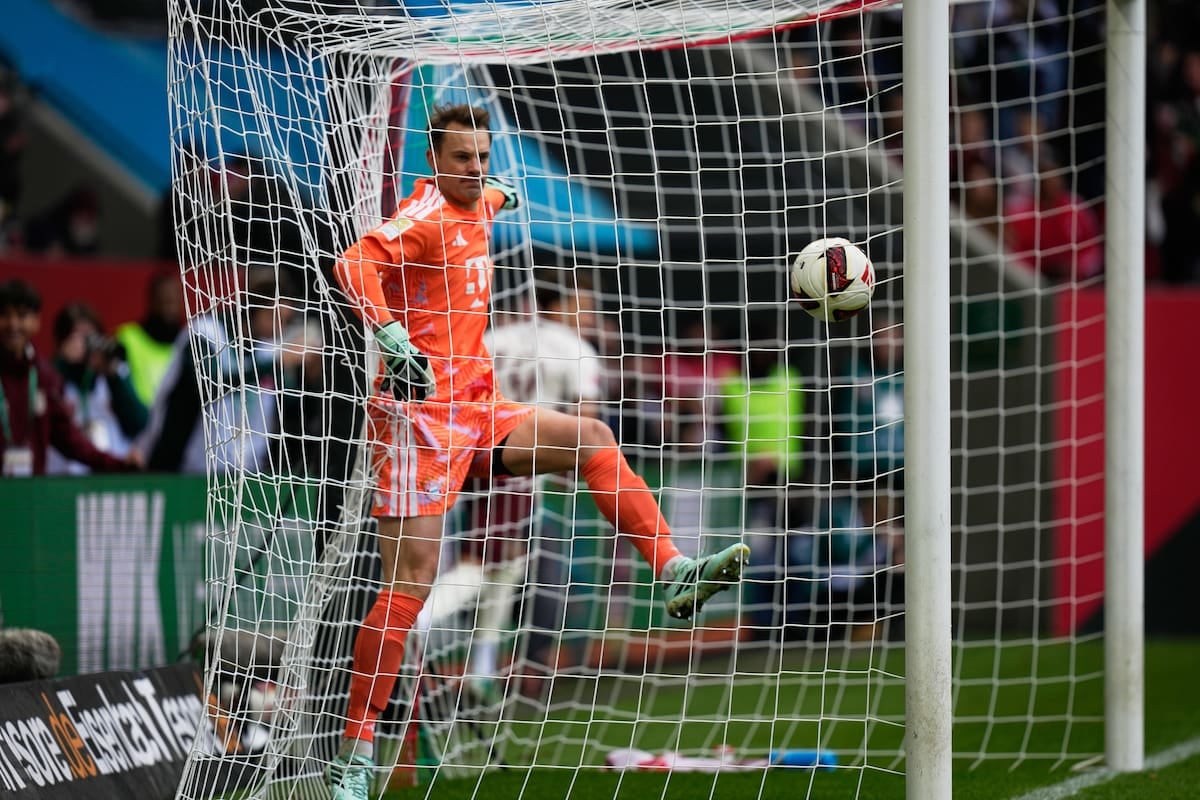 A Neuer lo gambetearon a los cinco segundos y Bayern terminó pidiendo