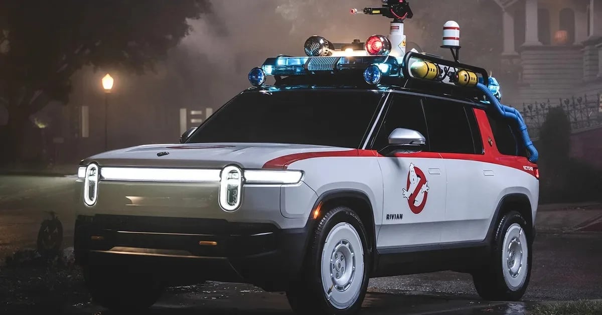 Bill Murray se sube a una Rivian y vuelve a ser Venkman: la marca eléctrica le rindió homenaje a Cazafantasmas con una actualización para Halloween
