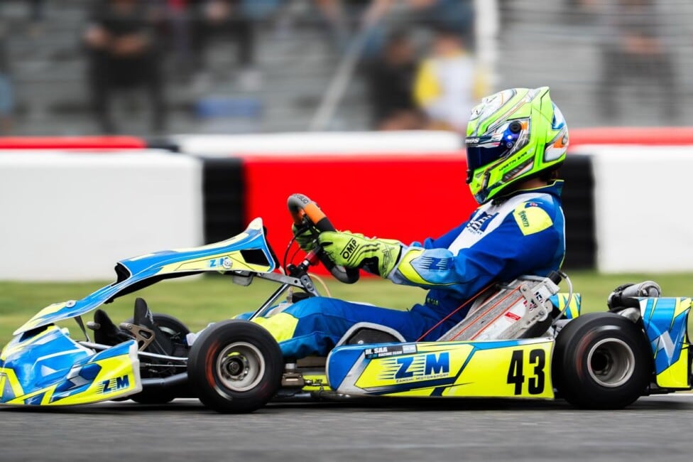El Rayito Saa se metió en la final del Mundial de Karting en Viterbo y cerró 31°: “Teníamos la velocidad”