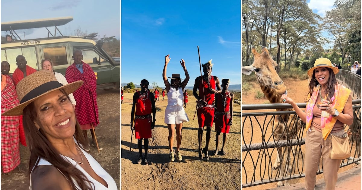 Anamá Ferreira cruzó la sabana africana entre jirafas, guerreros masái y los Cinco Grandes