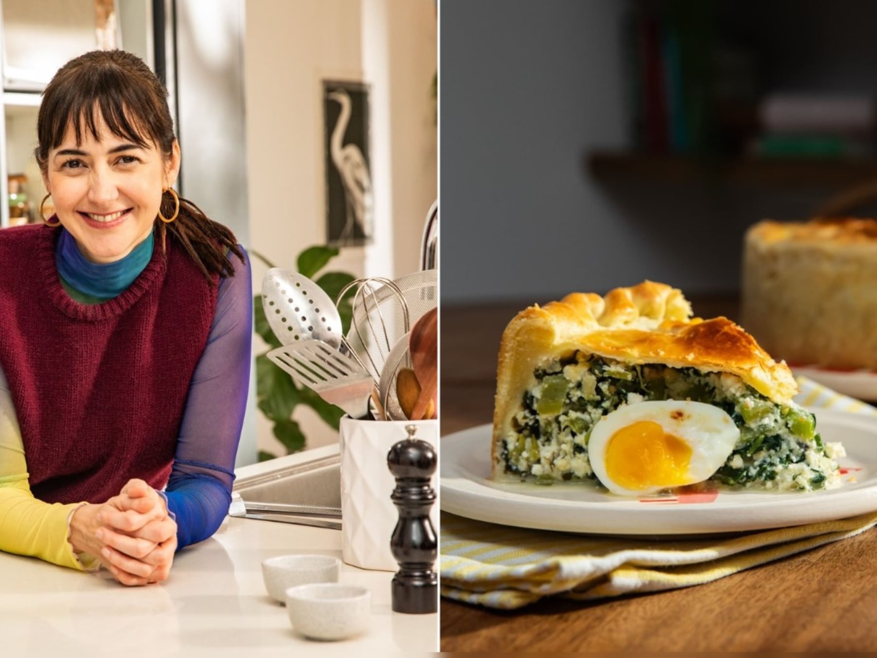 Tartas saladas que sí salen bien: los secretos de Ximena Sáenz para que la base quede crocante y el relleno bien jugoso