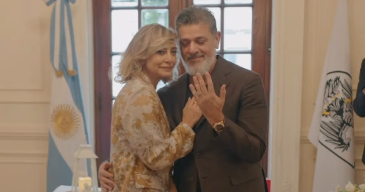 Andrea Ghidone y Pablo Otero pasaron por el civil y ya palpitan la fiesta del 24 de octubre