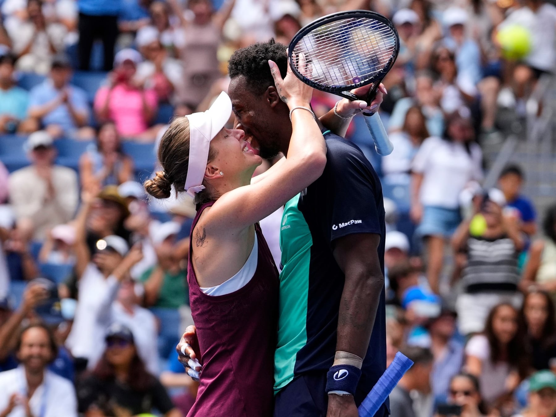 Svitolina le puso punto final a la historia con Monfils: la guerra se metió en la pareja