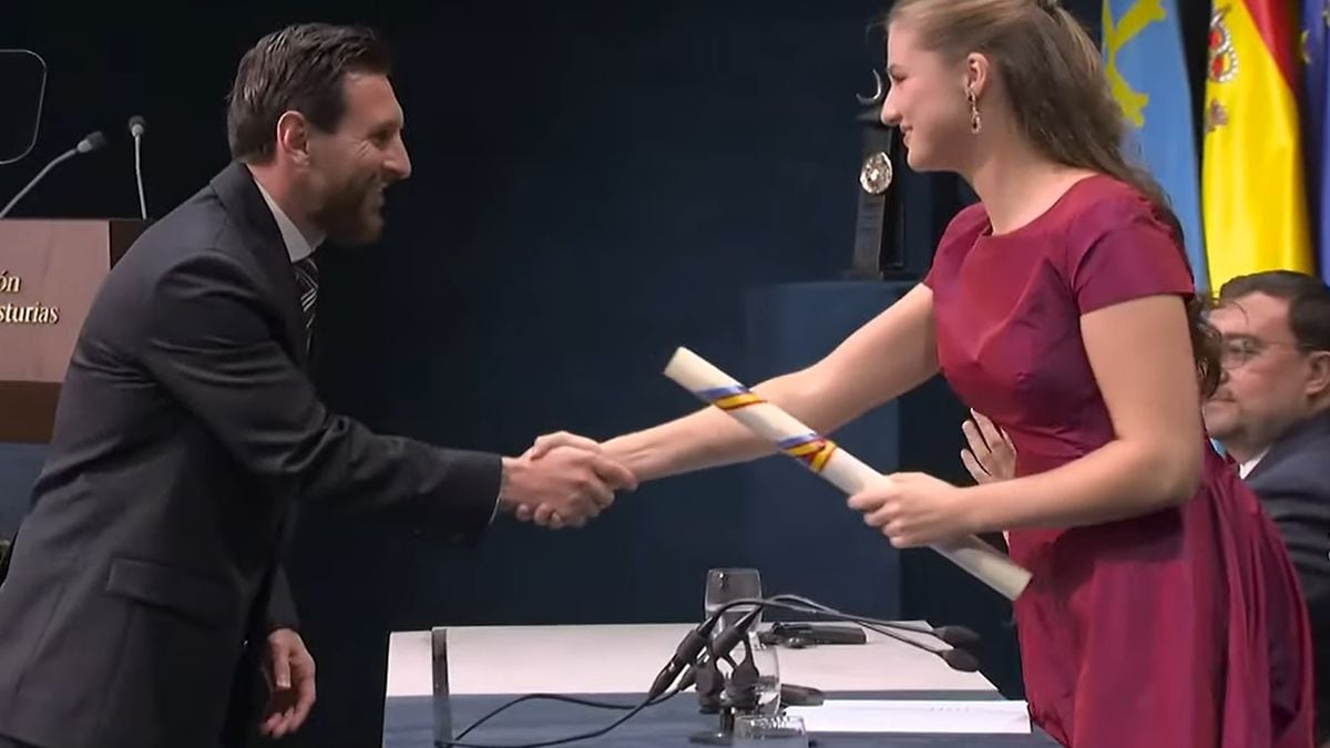 Messi en Oviedo un premio que apunta a su legado, no sólo a sus títulos