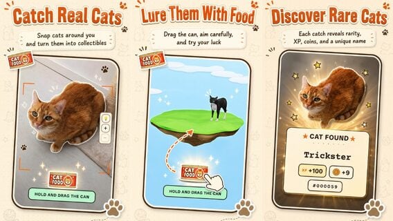 Una app convierte cada gato del barrio en una carta coleccionable