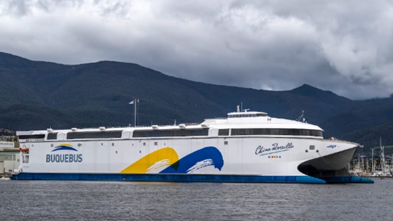 China Zorrilla: así es el nuevo ferry a baterías que cruza el Río de la Plata